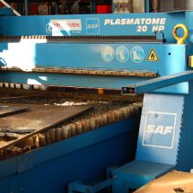 SALDCUT SERVICE - Pantografo plasma usato PLASMATOME 20HP + ASPIRATORE COMPLETO
