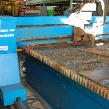 SALDCUT SERVICE - Pantografo SAF-FRO plasma usato PLASMATOME 20HP + CNC BURNY 510